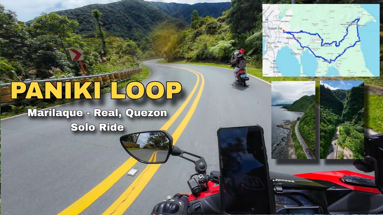 PANIKI LOOP | Marilaque Highway - Antipolo to Infanta Loop | Honda Beat Solo ride