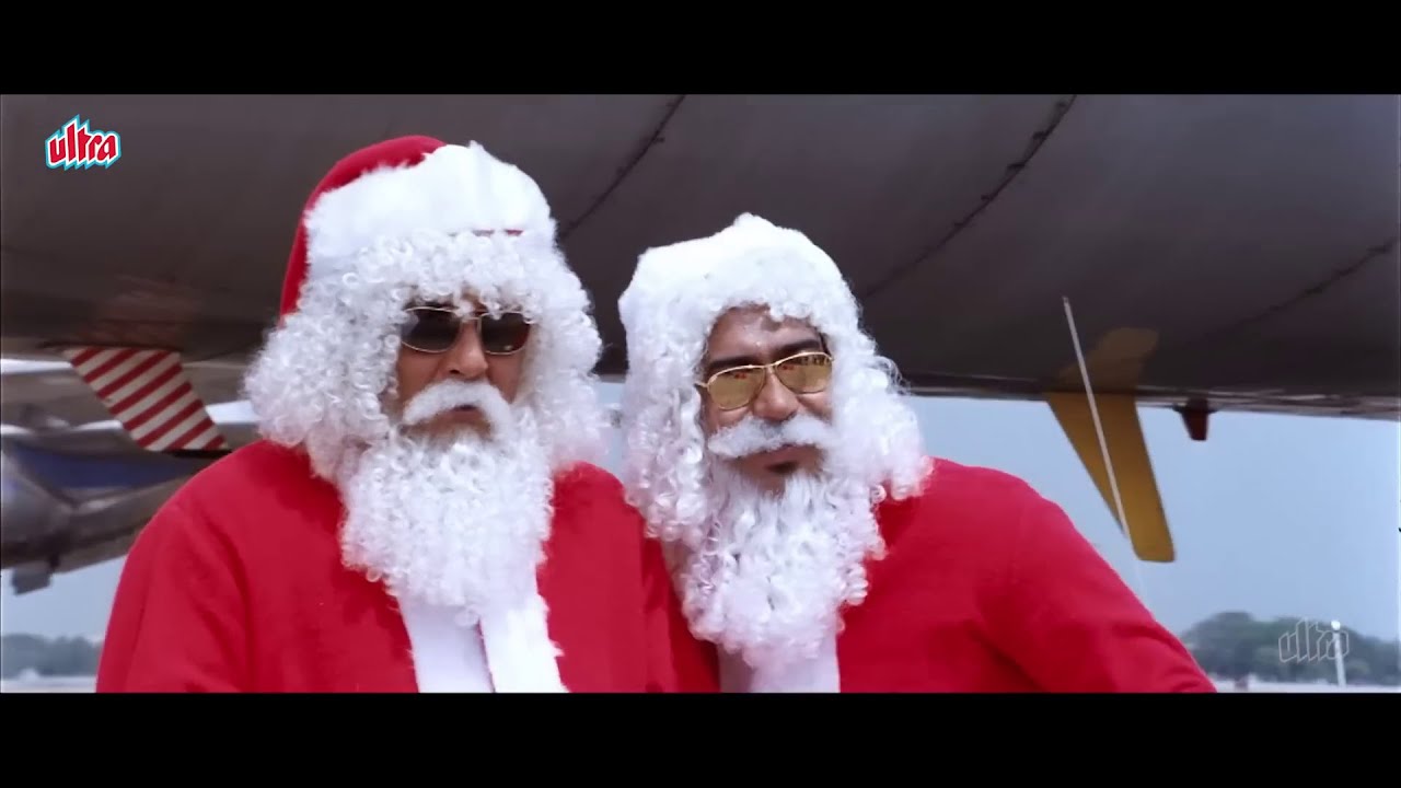 Santa Clause bane ho to PUNJABI aana Zaroori hai kya? Sanjay Dutt Ajay Devgn COMEDY | Rascals
