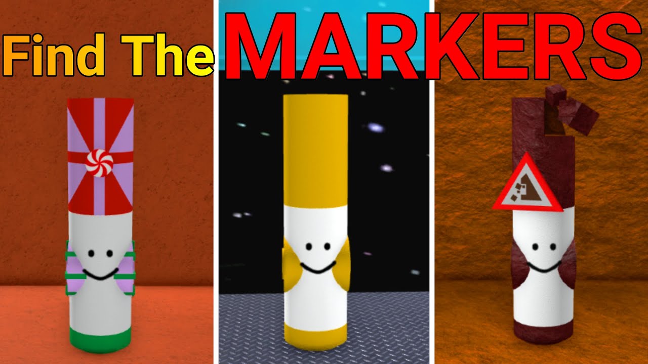 Найдите маркеры. Часть 23 (Roblox)