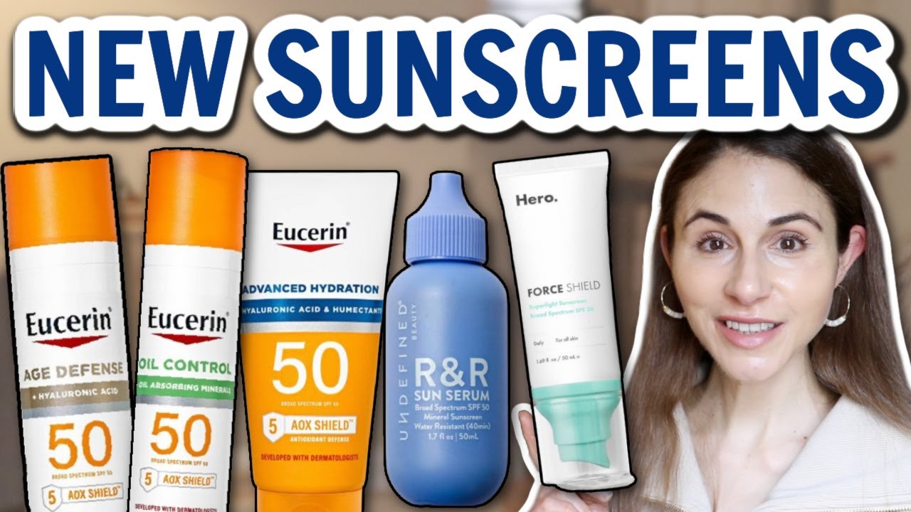 НОВЫЕ СОЛНЦЕЗАЩИТНЫЕ КРЕМЫ, КОТОРЫЕ ВАМ НУЖНО ПОПРОБОВАТЬ 😎 EUCERIN, HERO, UNDEFINED BEAUTY @DrDr...