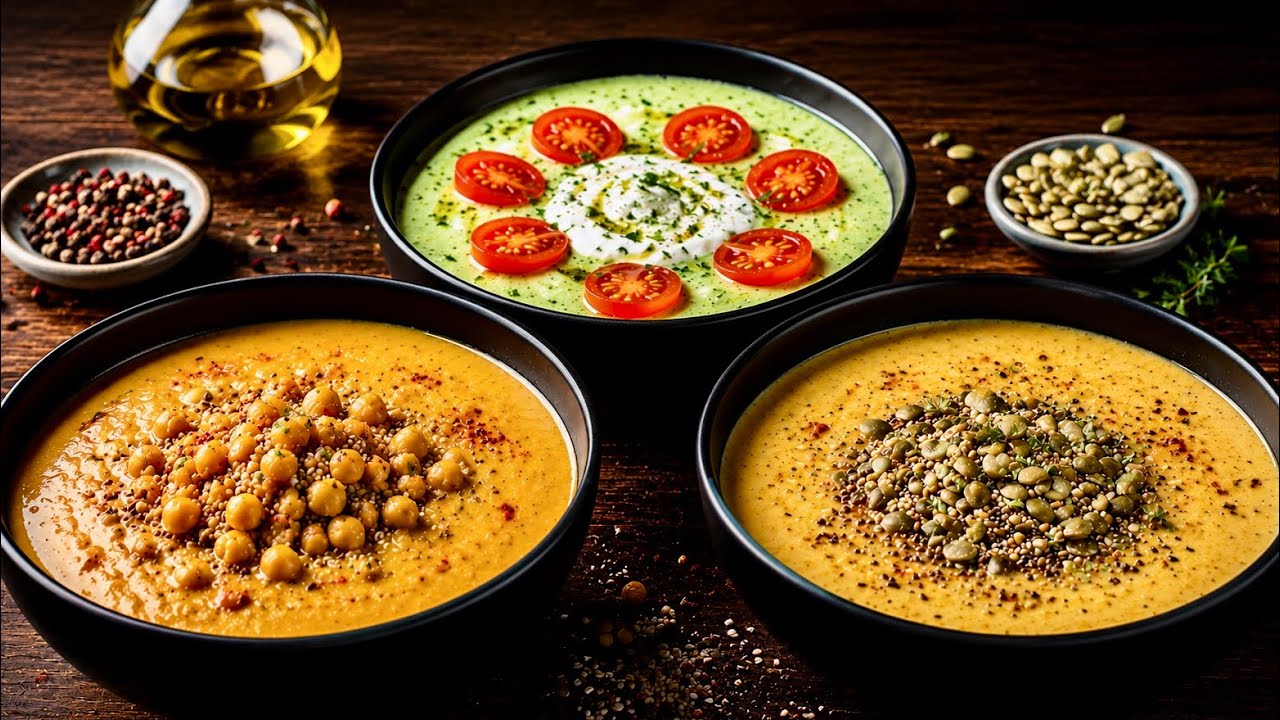 🥣 TOP 3 Healing Soups No One Believed! Lent | 3-Ingredient | Anti-Inflammatory | Diabetic-Friendly