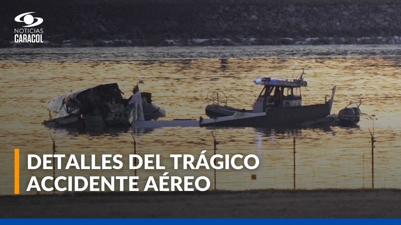Estas son las hipótesis del accidente aéreo en Washington que dejó más de 60 personas muertas