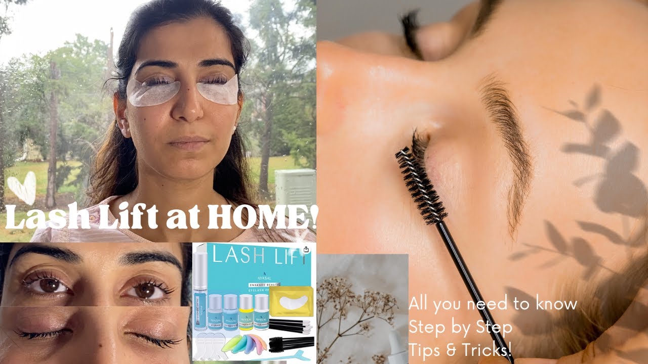 How to do Lash Lift at Home! Tips & Tricks!