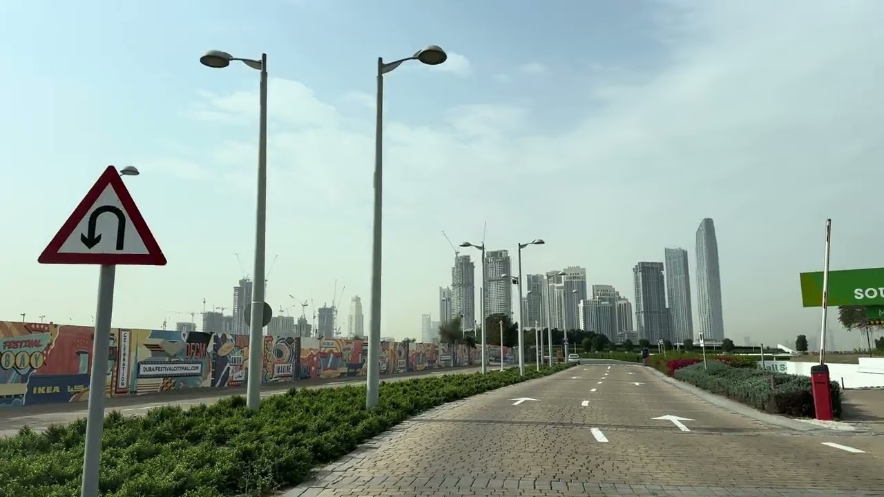Al Jaddaf to Dubai Creek Harbour 🇦🇪 | Waterfront Drive | 4K 60FPS 3 March 2026