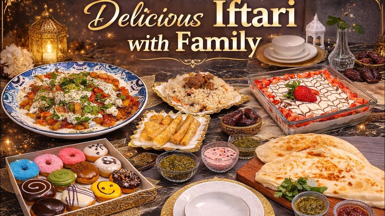 Delicious iftari with family|| له کورنۍ سره خوندوره افطاري