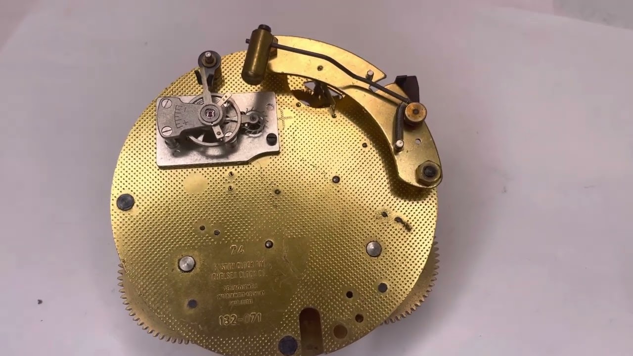 LW09 Hermle made for Chelsea ships bell clock movement 132-071 SOLD