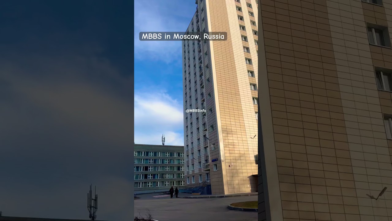 Medical University Hostel in Russia | RUDN University #studyabroad #mbbsabroad
