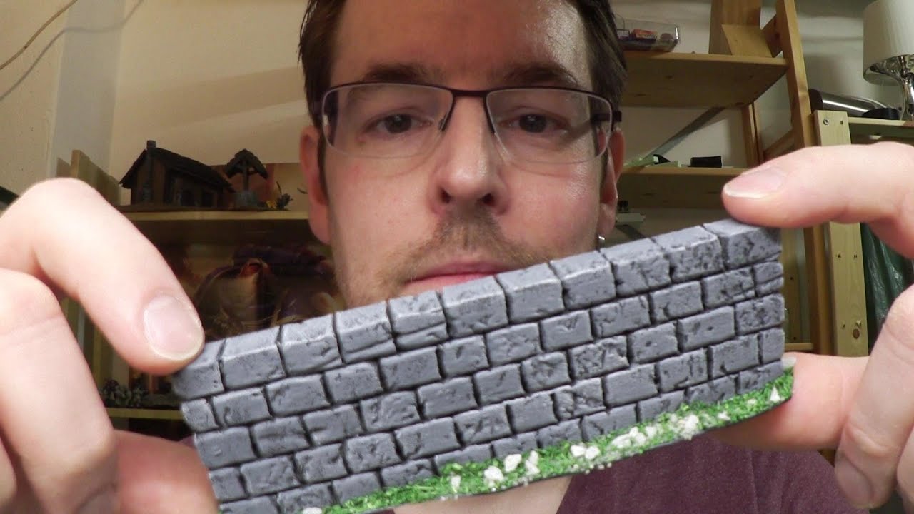 [Tutorial] Mauer bauen für Tabletop, Warhammer Gaming, Modellbau
