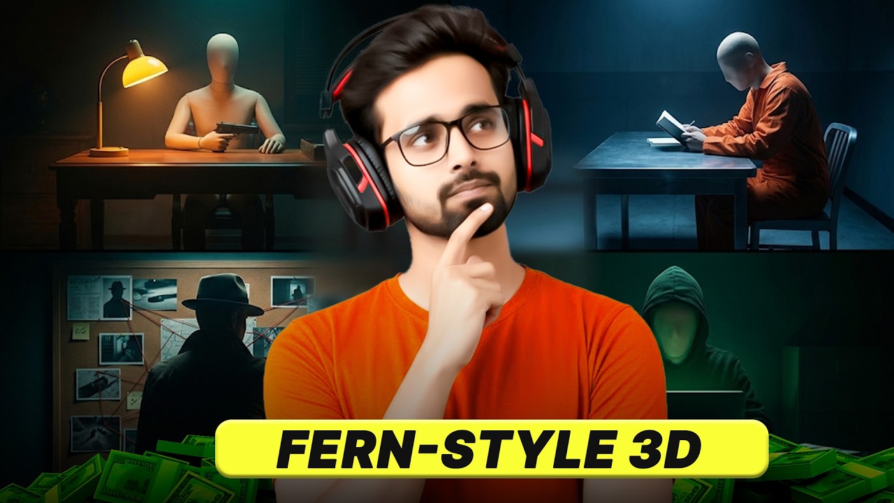 Fern Jaisi Cinematic 3D Documentary Kaise Banaye | AI Tools Full Guide