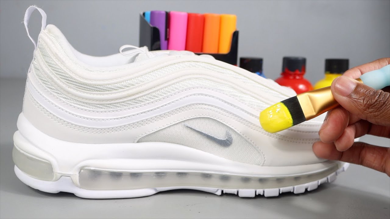How To CUSTOMIZE NIKE AIR MAX 97'S! 🎨👟 (VERY EASY)