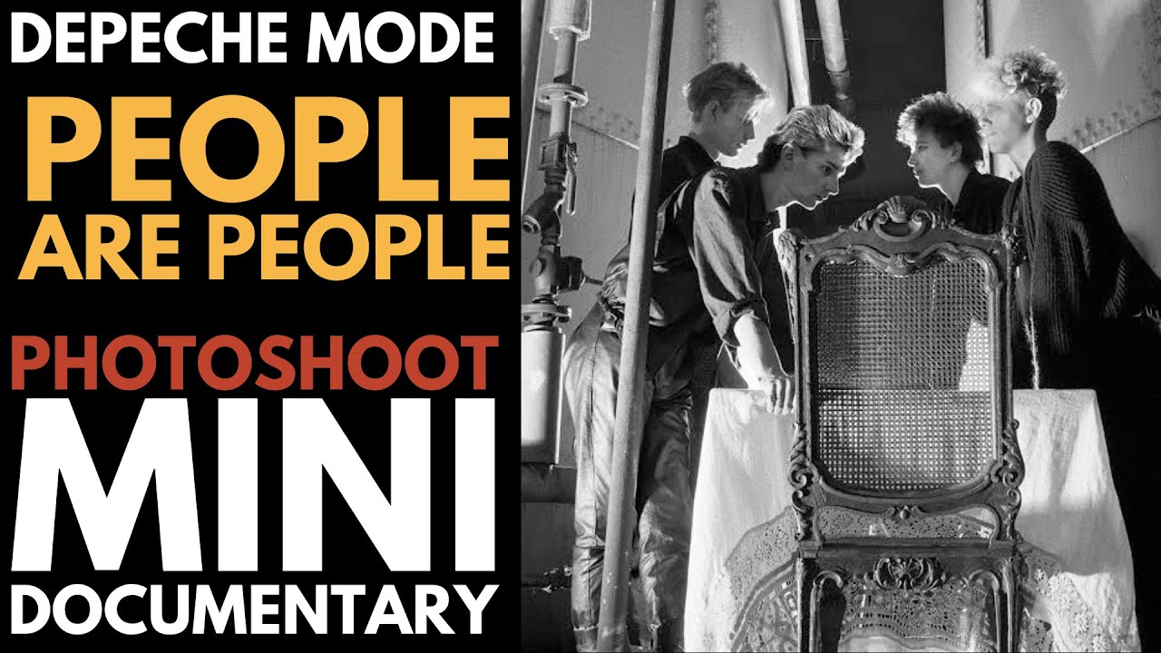 Depeche Mode - People Are People Photoshoot Mini Documentary