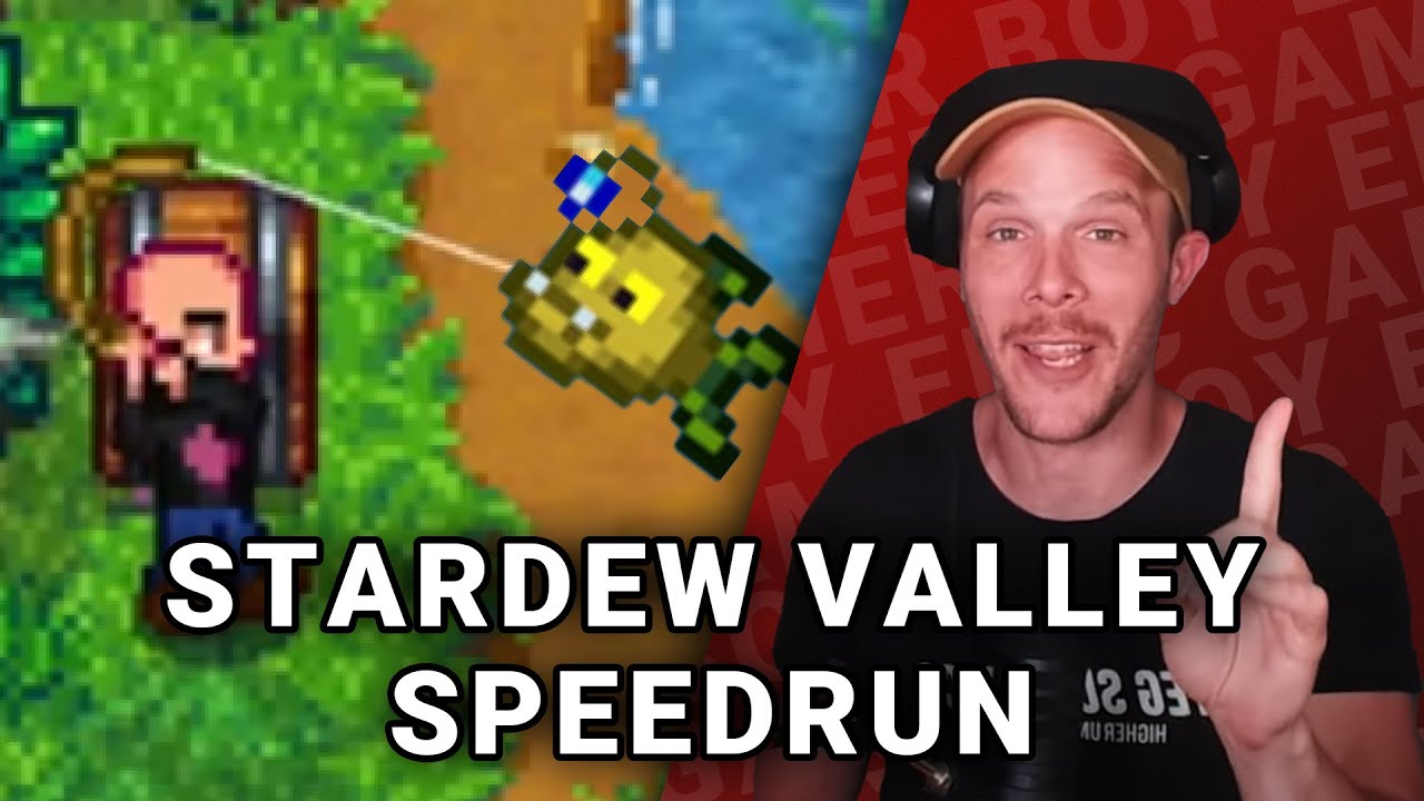 Horgászat a cél! | Stardew Valley CC Speedrun #1
