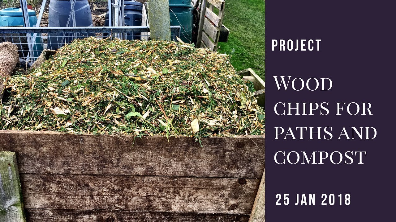 Project Wood Chip - composting and new paths