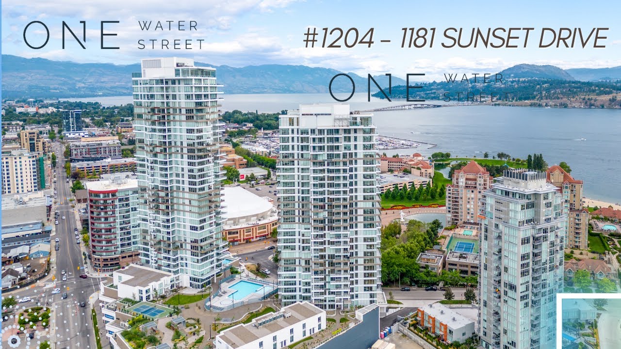 Downtown Kelowna Luxurious Apartment - One Water Street (1204 1181 Sunset Drive)