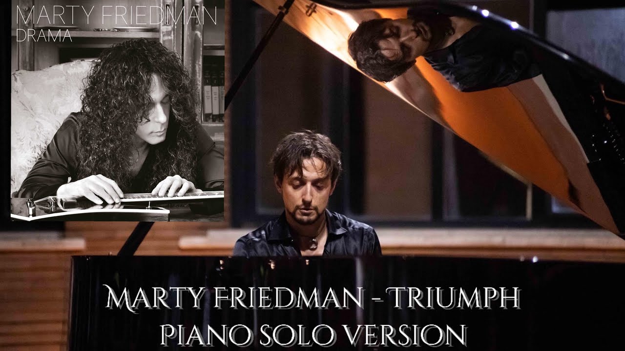 Marty Friedman - Triumph - Piano solo version by Alessandro Marino