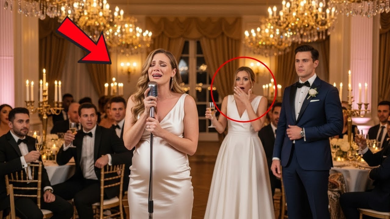 MILLIONAIRE CEO FORCED HIS PREGNANT EX TO SING AT HIS WEDDING—HER FINAL NOTE SHATTERED THE ROOM