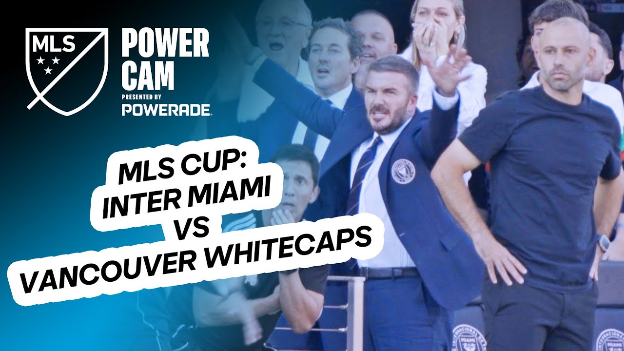 🏆 MLS Cup 🎥 Bench Cam: MUST-SEE Reactions from Miami vs. Vancouver | Mascherano, Beckham, & More
