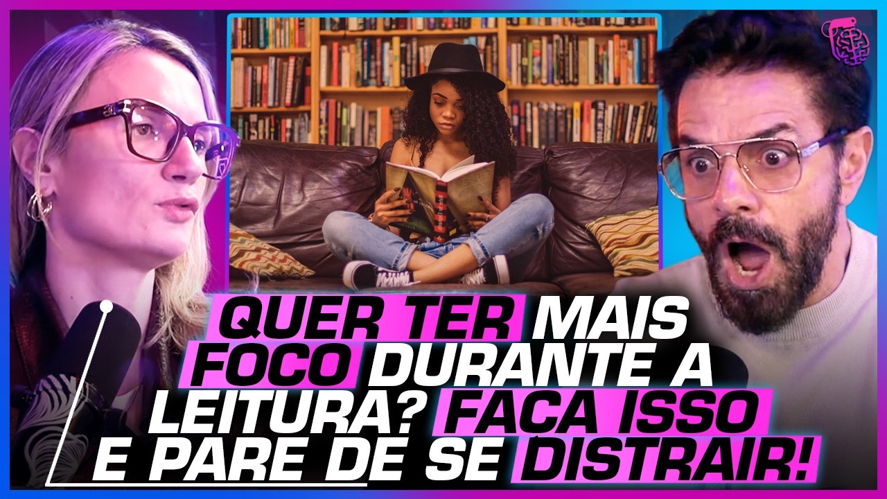 O SEGREDO para VENCER AS DISTRAÇÕES durante a LEITURA - TATI FELTRIN