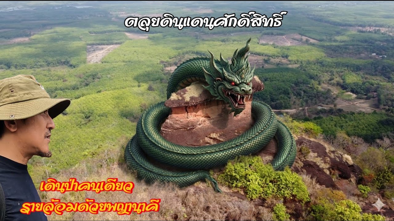 ตลุยดินแดนพญานาค​โดยลำพัง​บนภูเขาที่มีแต่หิน​เกล็ดพญานาค​  ภูสิงห์​  บึงกาฬ​