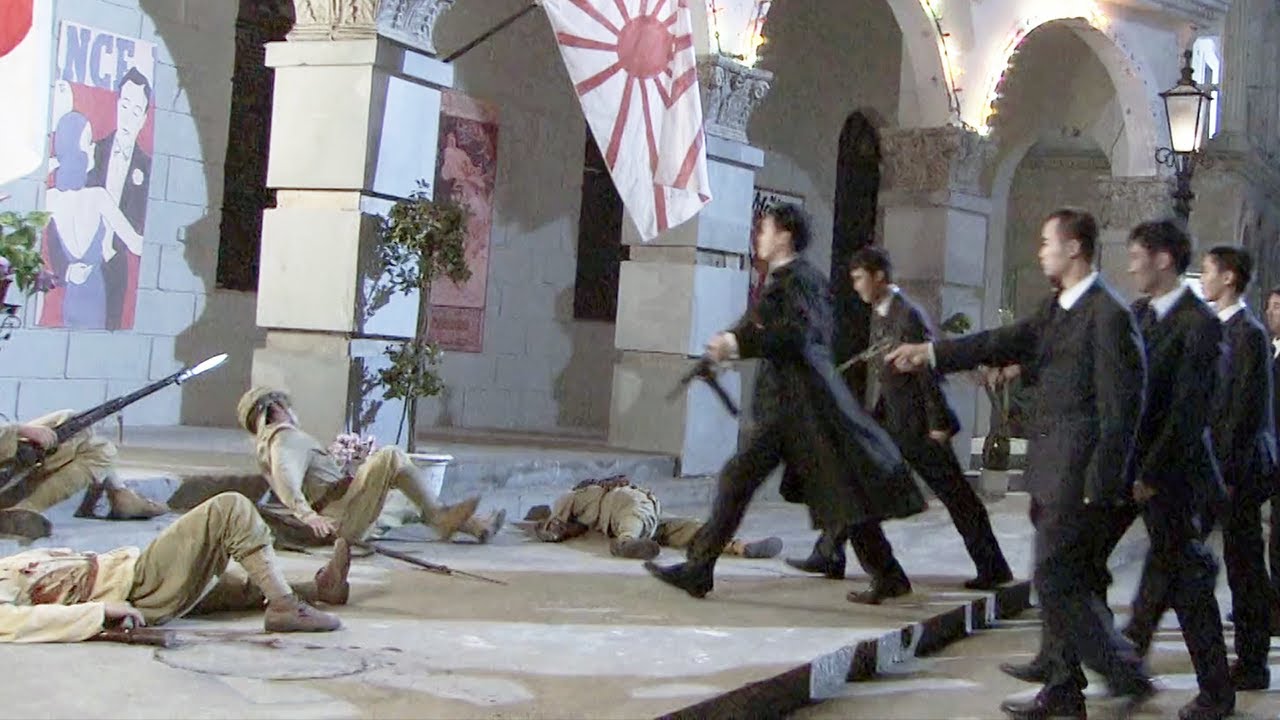 共軍夜闖日軍慶功宴大殺特殺，把日軍高官一網打盡！