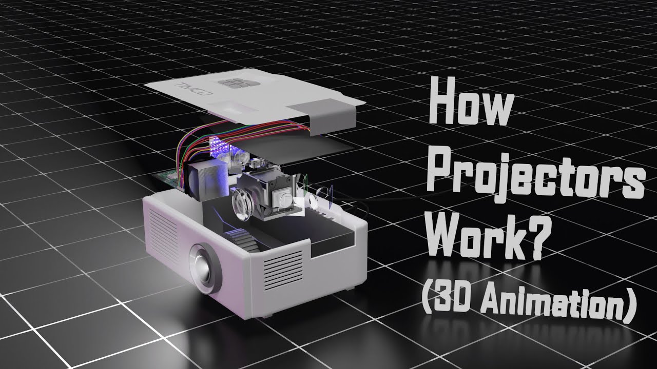 Как работают проекторы? (3D-анимация)