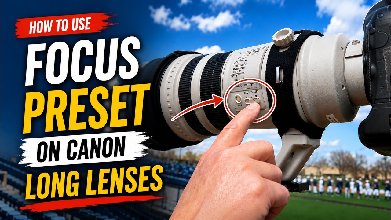 Focus preset on Canon long glass