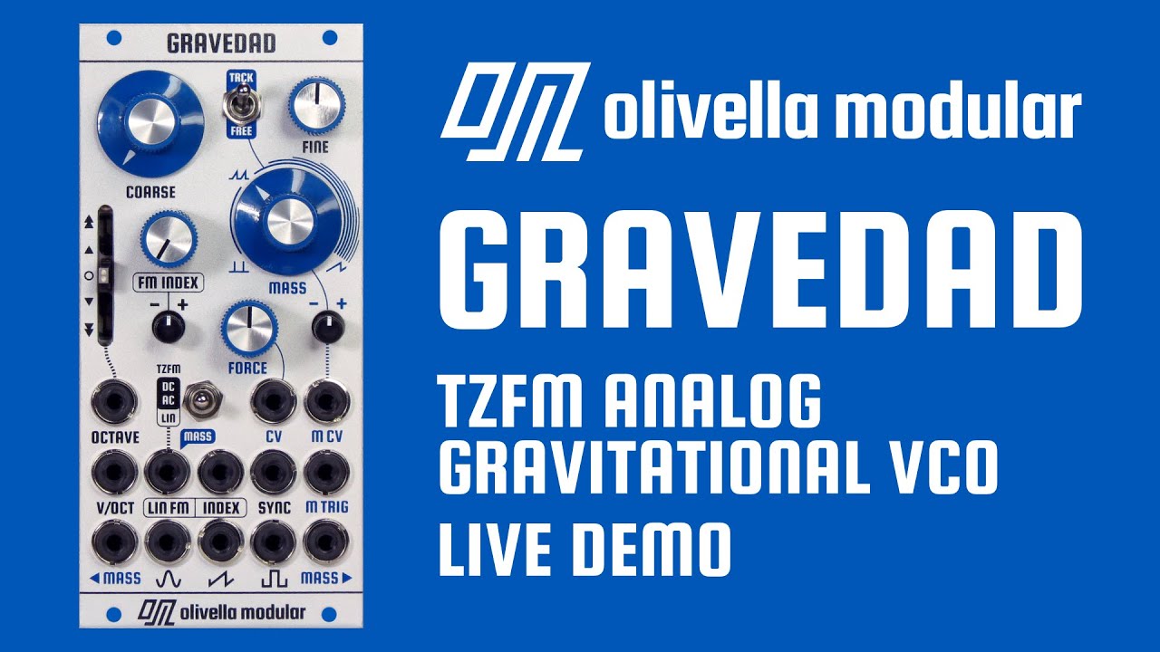 Olivella Modular GRAVEDAD | Live Demo (ENGLISH CC)