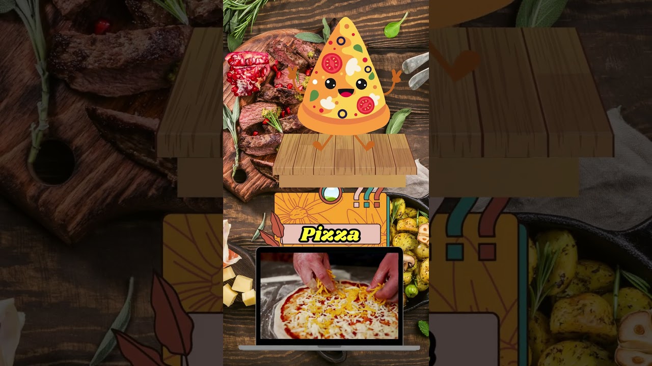 Supermarket Food Adventure: Learn Food Vocabulary for Kids