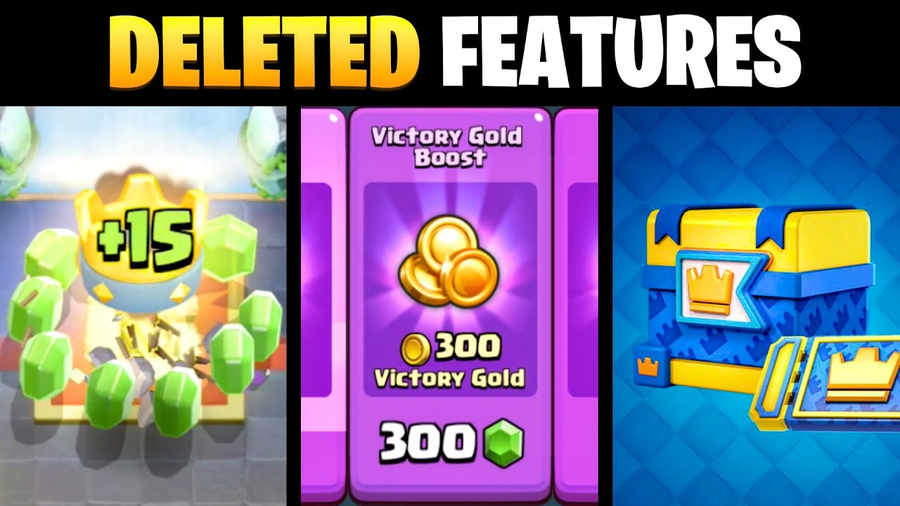 30 Things Removed From Clash Royale