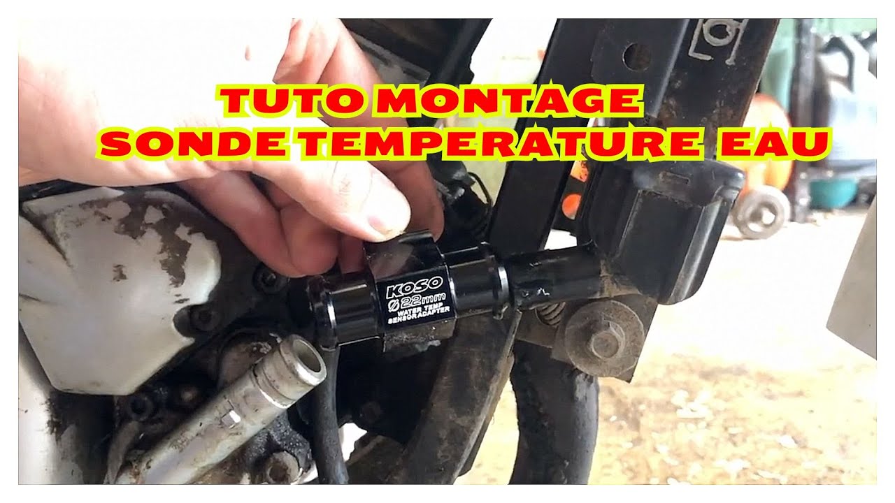 🔧TZR Episode #10🔧 MONTAGE JAUGE TEMPERATURE EAU
