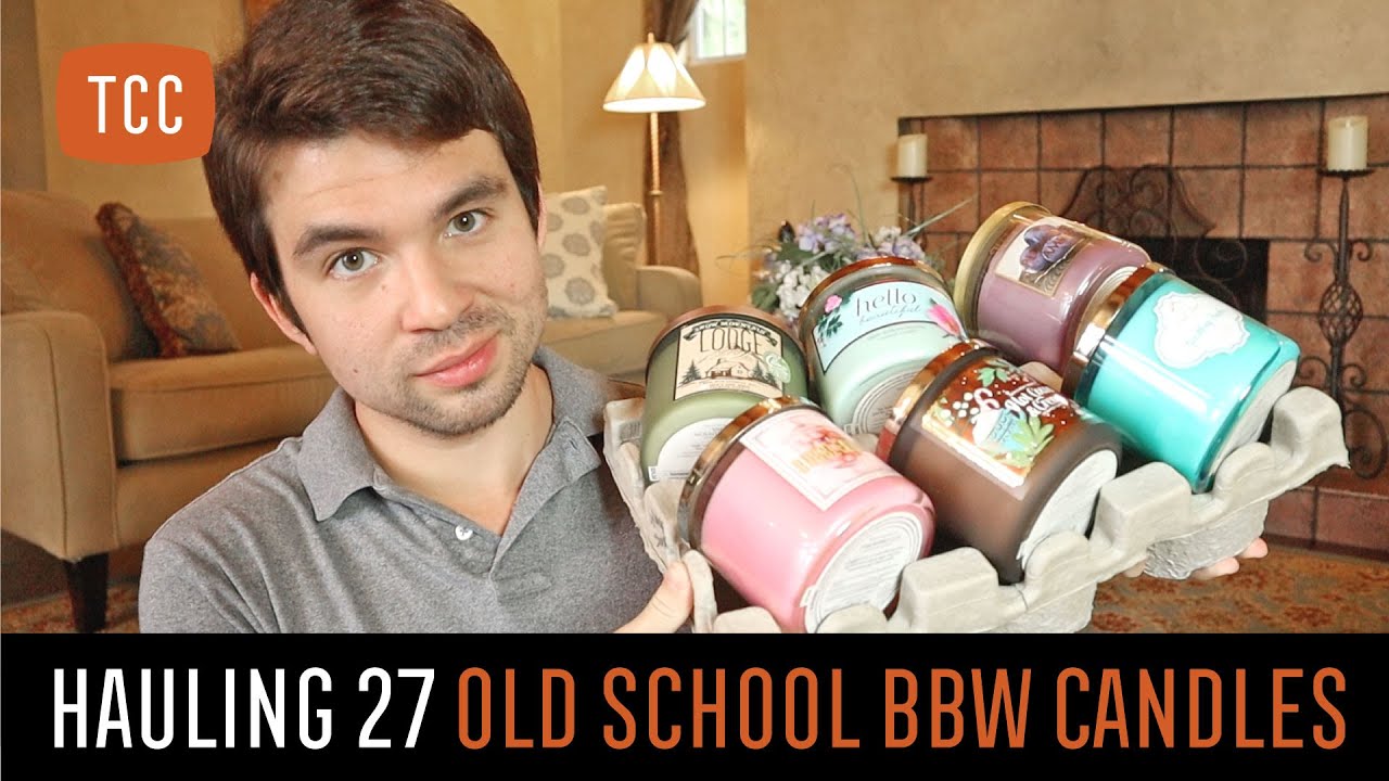 Hauling 27 OLD SCHOOL Bath & Body Works Candles!