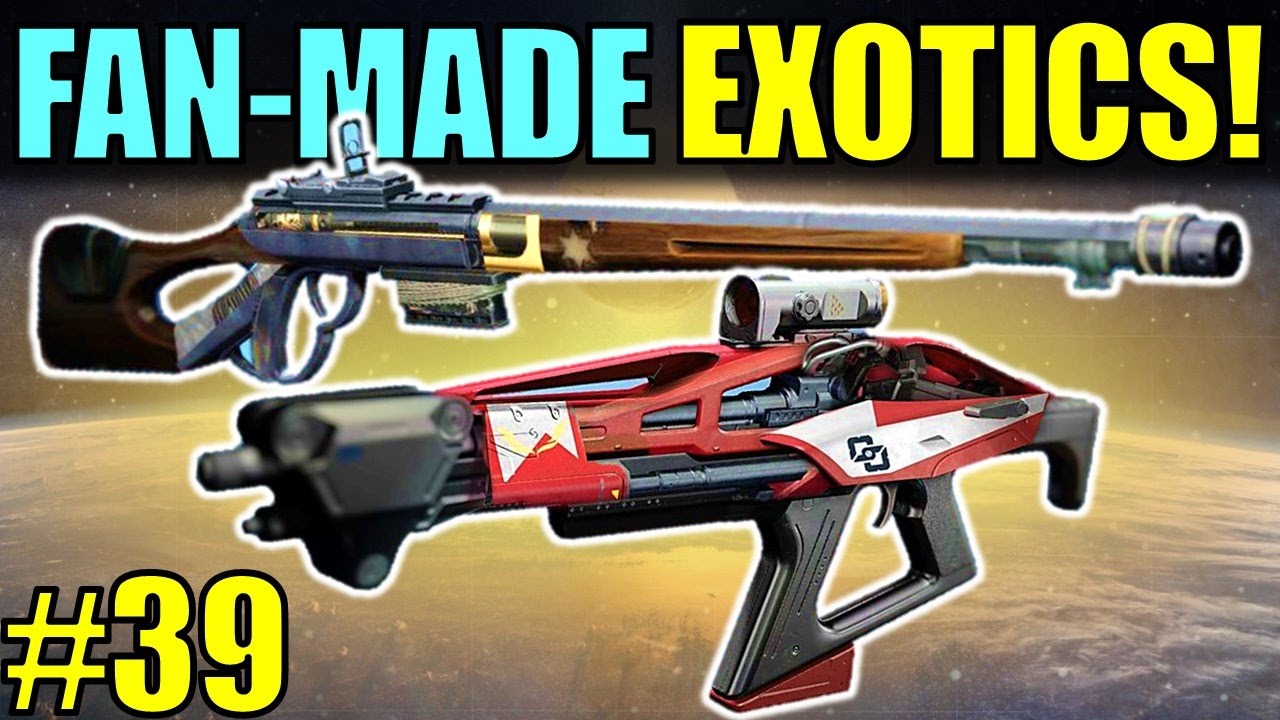 Destiny: FAN-MADE EXOTICS! | FLYING FUSION RIFLE! | Submit YOUR Exotic Idea! | Part 39