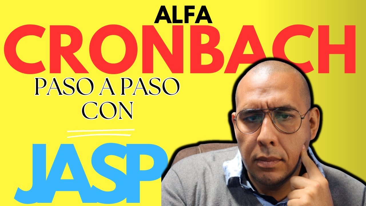 JASP - Calcular Alfa de Cronbach y Omega de McDonal para conocer la confiabilidad (software gratis)