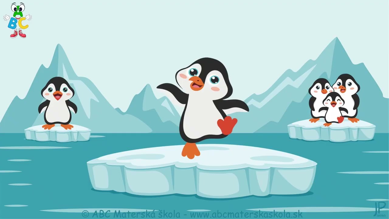 ABC Materská škola – Polárne zvieratká ❄️🐻‍❄️🐧 | Melodické vzdelávanie pre deti