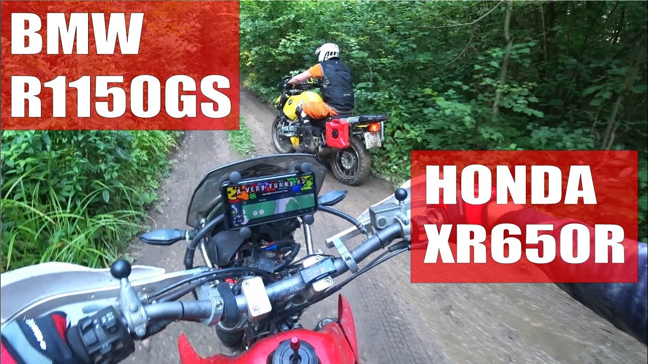 Эндуро vs Турэндуро. R1150GS, XR650R
