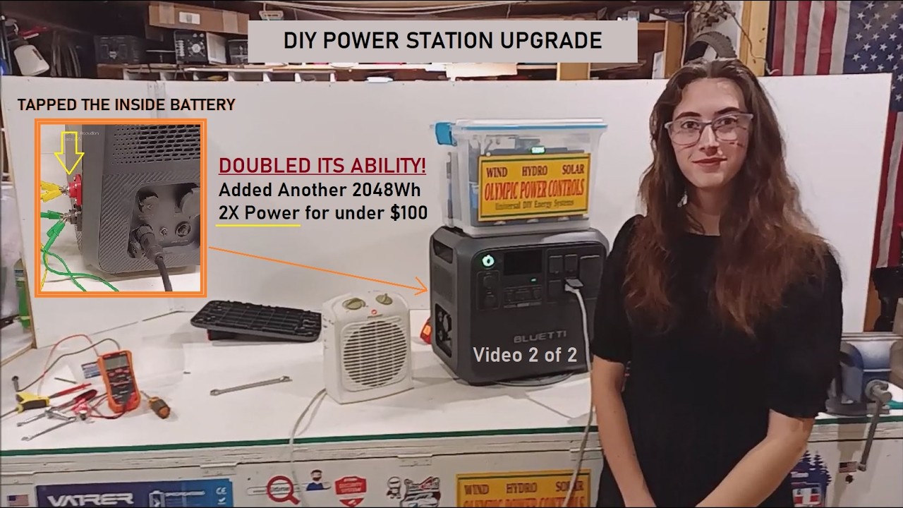 Bluetti AC200L Power Station double battery capacity for under $100 Video 2 of 2 - Parts below