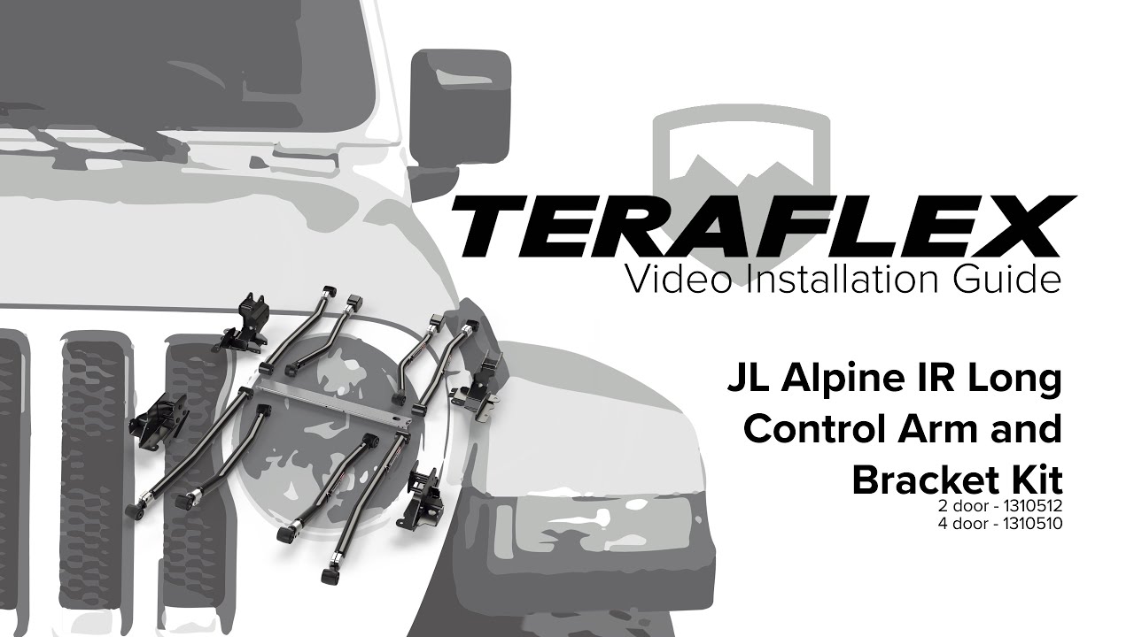 JL Long Arm Kit Install | TeraFlex