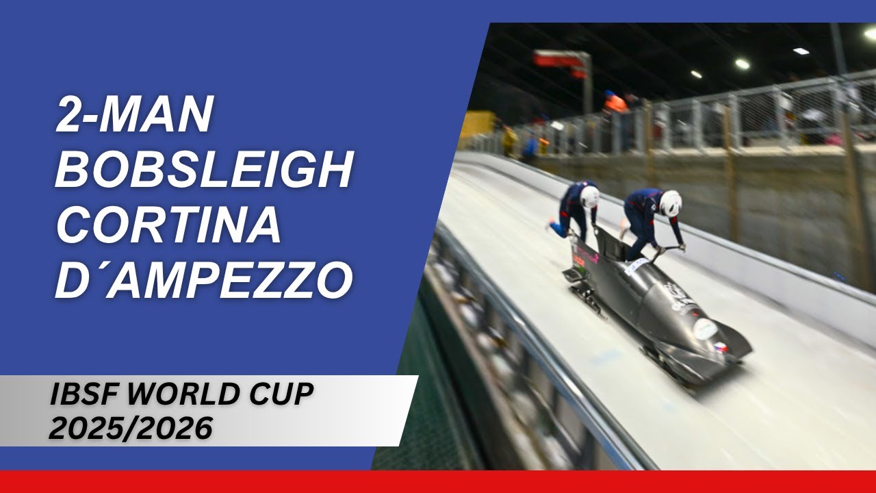 IBSF World Cup Cortina d`Ampezzo - 2-Man Bobsleigh - Heat 2