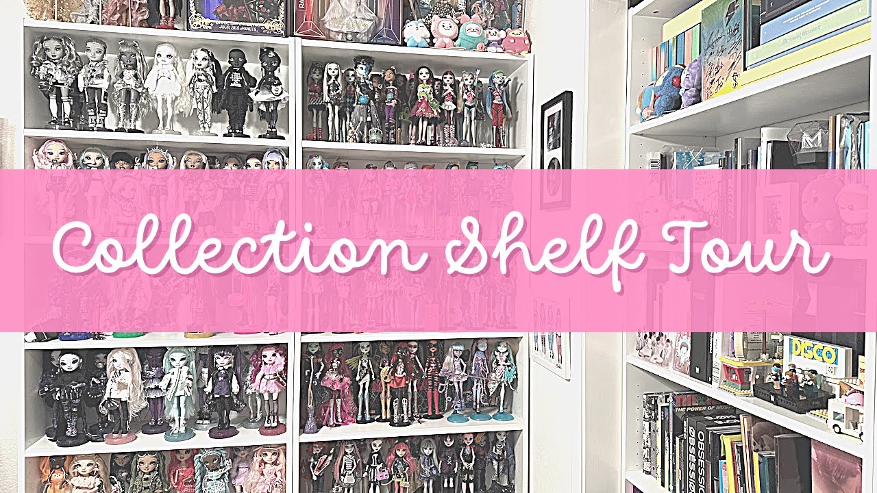 Doll Collection Room Tour - 100+ Dolls!  #rainbowhigh #monsterhigh