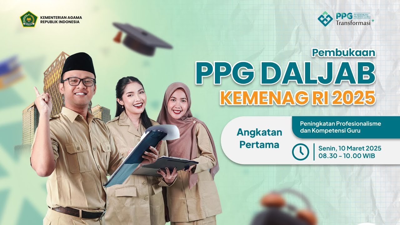 🔴LIVE - PEMBUKAAN PPG DALJAB 2025