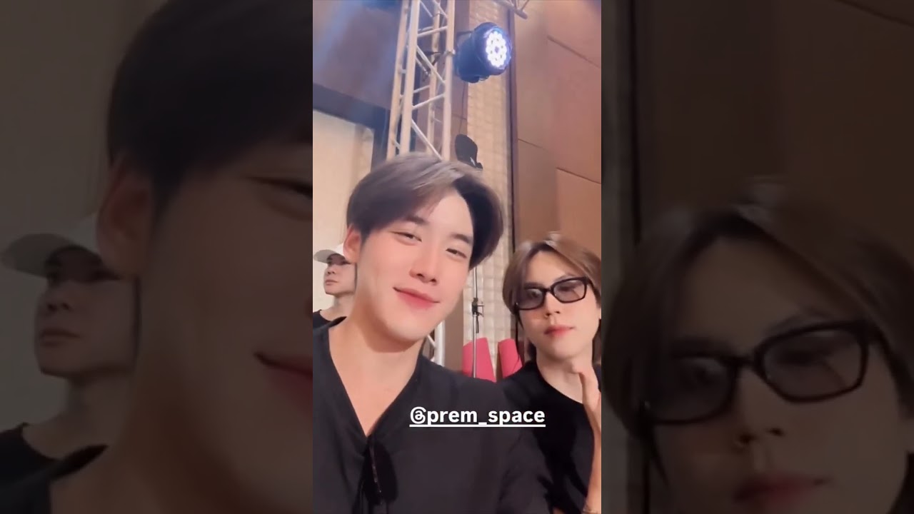 Leng And Prem Bro During Gmm Outing 💙✨ #lengso #lengthanaphon #prem_space #gmmtv #gmmtvouting2025