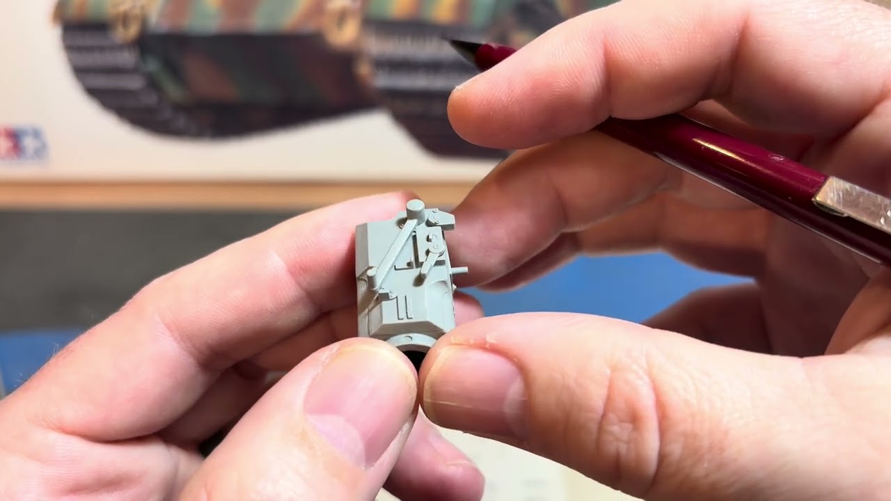 Сборка 1/16 7,5-см ПАК-40, часть 1.