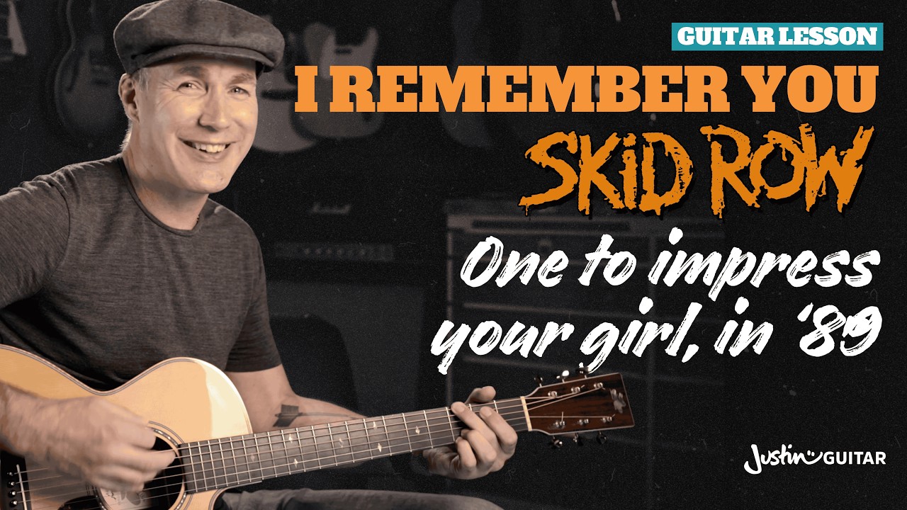 I Remember You группы Skid Row | Урок игры на гитаре