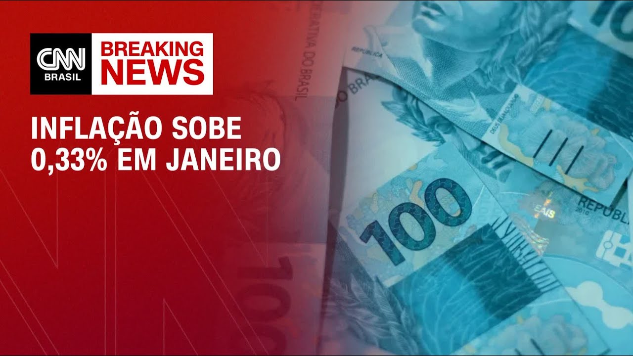 Inflação varia 0,33% em janeiro com alta da gasolina, segundo IBGE | LIVE CNN