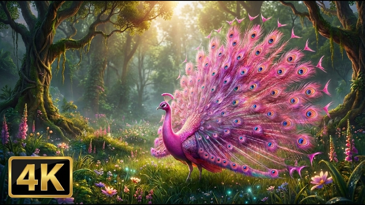 Peacock Behavior Revealed | The Hidden World Behind Nature’s Most Stunning Display (4K)