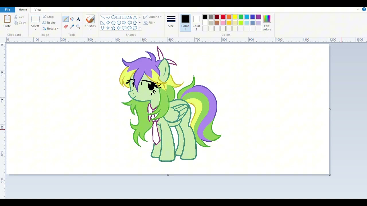 mlp oc speedpain t (happy new 2k16!!)