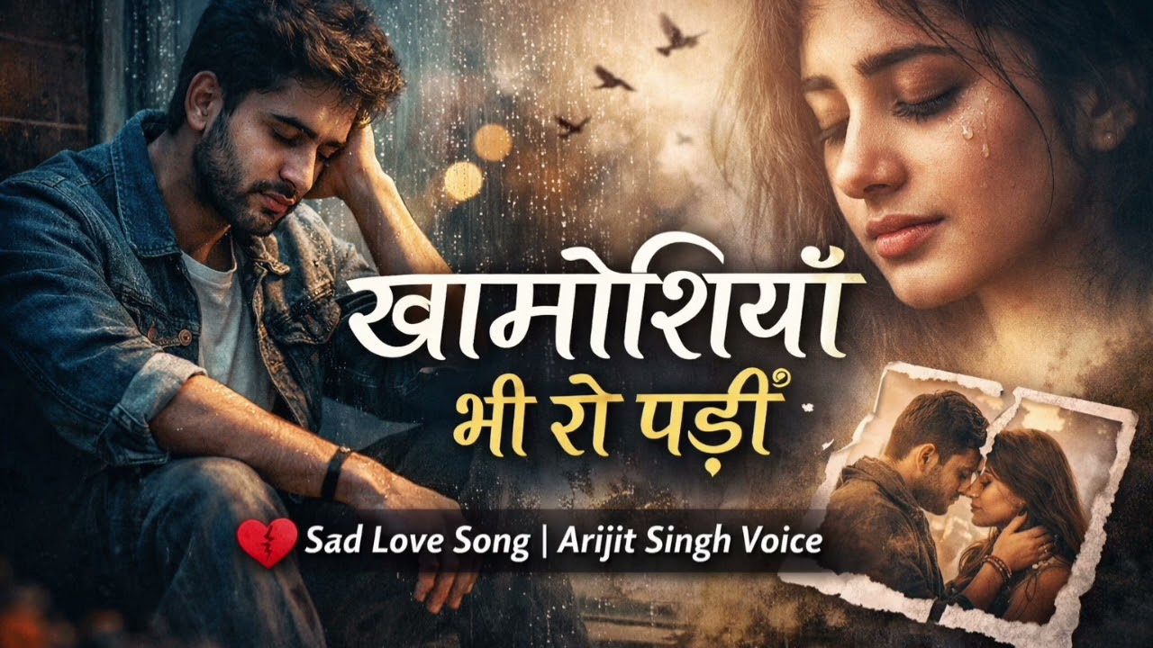 Khamoshiyaan Bhi Ro Padi | Emotional Sad Song | Arijit Singh Vibe