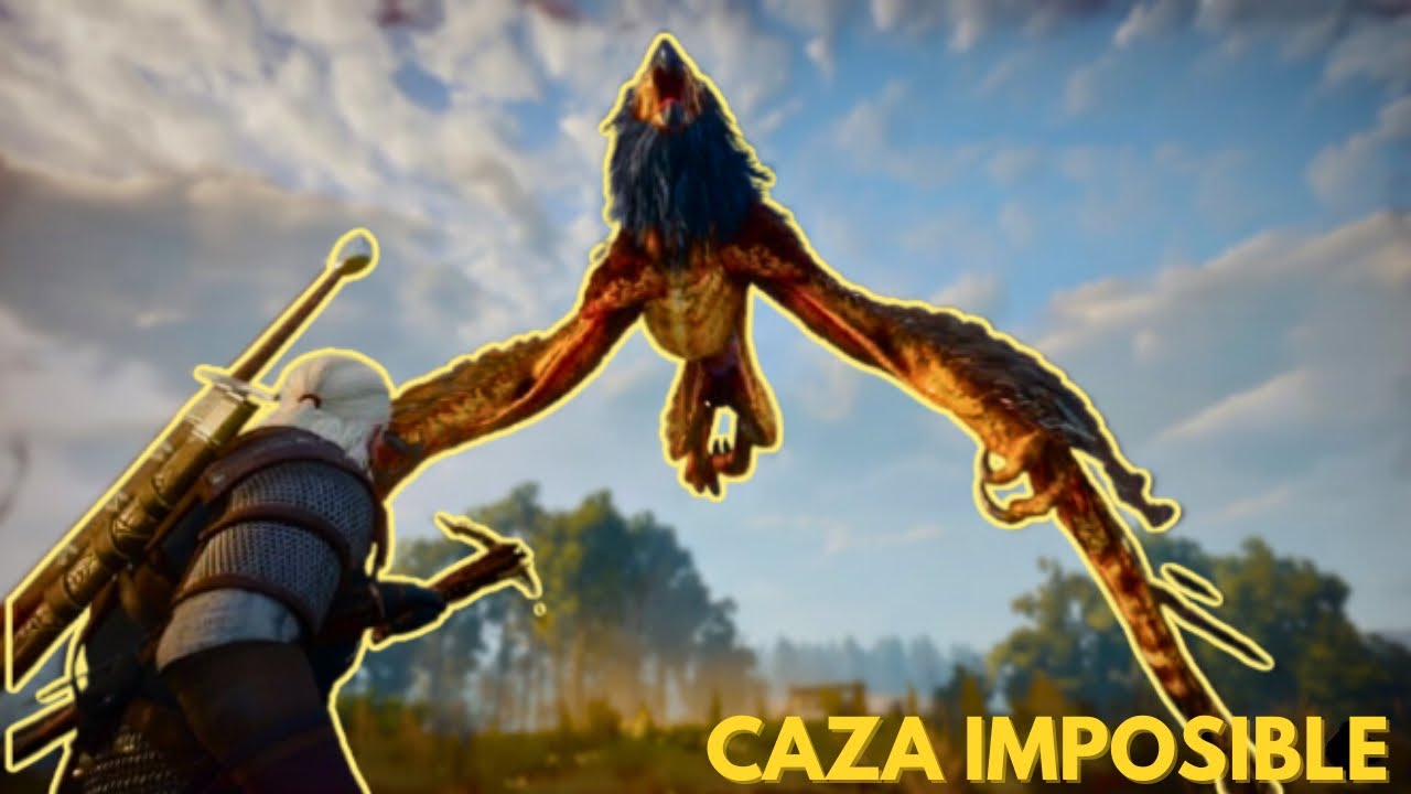 CAZA IMPOSIBLE: El Grifo de Huerto Blanco |The Witcher 3: Wild Hunt Episodio 4