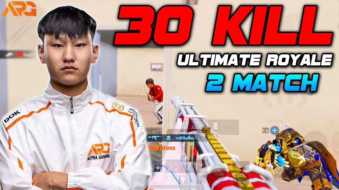 PUBG Mobile Mongolia : APG.Dok 2 Match Ultimate Royale Highlight Ep.417