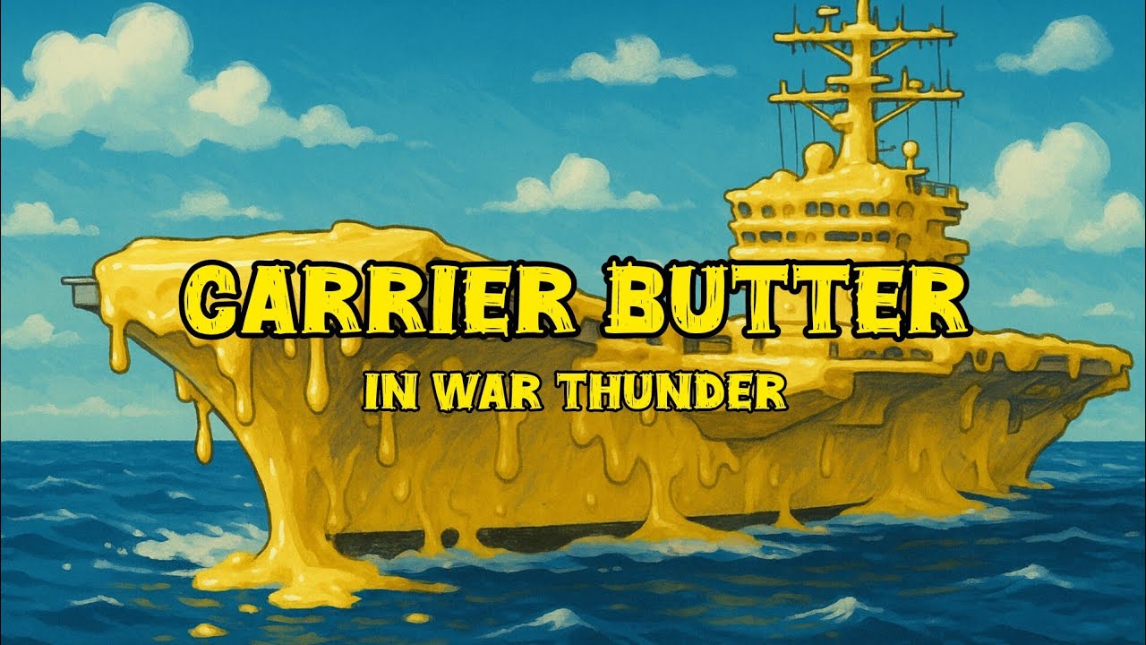 CARRIER BUTTER IN WAR THUNDER!!! #warthunder #shorts #landing 